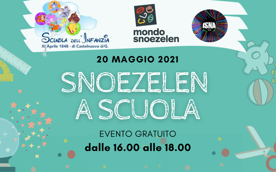 Webinar Snoezelen a scuola